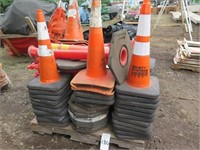 LOT, CONES ON THIS PALLET