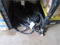 LOT, 3 PHASE EXTENSION CORDS (MUST BE REMOVED BY