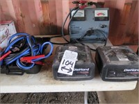 LOT, ASSORTED BATTERY CHARGERS