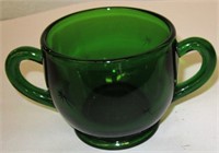Emerald Glo Sugar Bowl