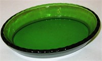 Small green tray