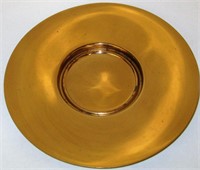 Emerald Glo Brass Plate