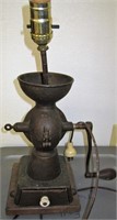 Vintage cast iron coffee grinder