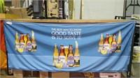 Serving good beer beer banner
