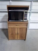 Microwave with Stand