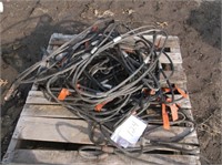 ASSORTED SMALLER LIFTING CABLES