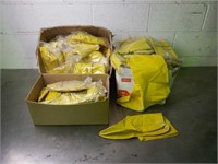Lot of disposable 2XL rubber shoe covers