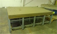 Welding layout table very heavy duty 8 foot by 6
