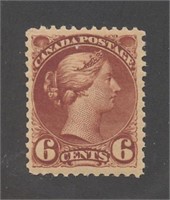 CANADA #43 MINT VF-EXTRA FINE VERY LH