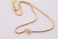21kt Yellow Gold Thai Baht Chain Necklace