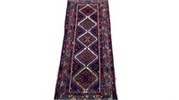 HAND KNOTTED PERSIAN HAMADAN RUNNER