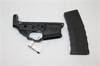 Stripped AR15 lower receiver
