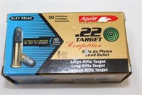 10 Boxes Aquila target .22 long rifle lead 500