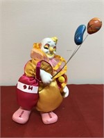 Porcelain Clown Figurine