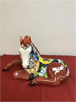 Hand Painted Ceramic Horse Figurine