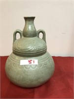 Unique 2 Handle Ceramic Pot
