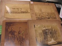 LOT OF 4 EARLY PICTURES SPANISH AMERICAN WAR