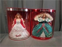 2 Special Holiday Edition Barbies