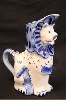 Hand painted Lion Creamer