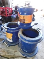 4 KRAUSE HYMAX PIPE COUPLINGS