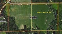 SELLS ABSOLUTE! TRACT 2 - 40+/- ACRES, 32