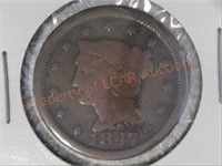 1847 Liberty Head Large Cent