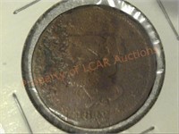 1842 Liberty Head Large Cent