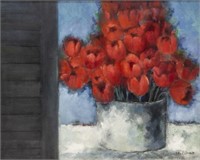BETH MCANINCH (1918-2016), FLORAL PAINTING