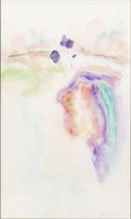 KAREN A. STEVENS (1950-2017) PURPLE FLOWERS II