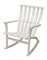 CONTINENTAL PAINTED PINE ROCKING CHAIR
