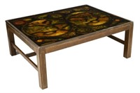 FRENCH MODERN ANCIENT WORLD MAP COFFEE TABLE