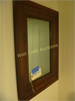 Mirror Square Wooden Frame 19"x25"