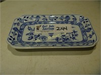 Blue Onion - Butter Dish - 8"x5"