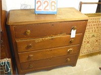 Chest of Drawers Antique -  38"Wx17.5D 35"Tall