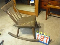 Country Windsor Rocking Chair