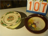 Collection - Mirror, Plate, Hand Painted China