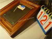 Mirror - Beveled - Solid Wood Frame 18"x22"