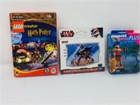 group of 3 games / toys