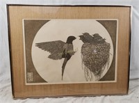 Bethia Brehmer Swallow Etching Numbered Print
