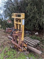 home made three point fork lift