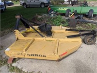 Cimarron three point rotary cutter, 7' cut,