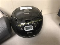Coby MP3 Potrable Radio CD Player