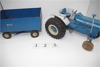 Ford 8000 Tractor and wagon