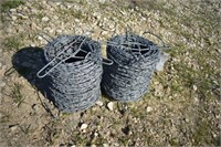 LL- 2 ROLLS OF PARTIAL BARB WIRE