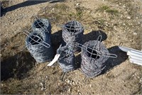 LL- 5 PARTIAL ROLLS OF BARB WIRE
