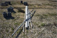 LL- PILE OF MISC. PVC PIPE