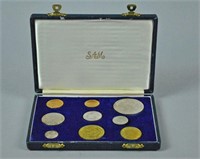 1963 SOUTH AFRICAN 9-COIN PROOF SET