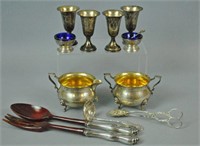 (14) PIECE SILVER TABLEWARES GROUP