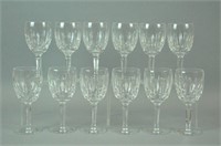 (12) WATERFORD KILDARE WATER GOBLETS