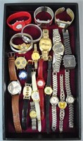 (21) ASSORTED COSTUME WATCHES